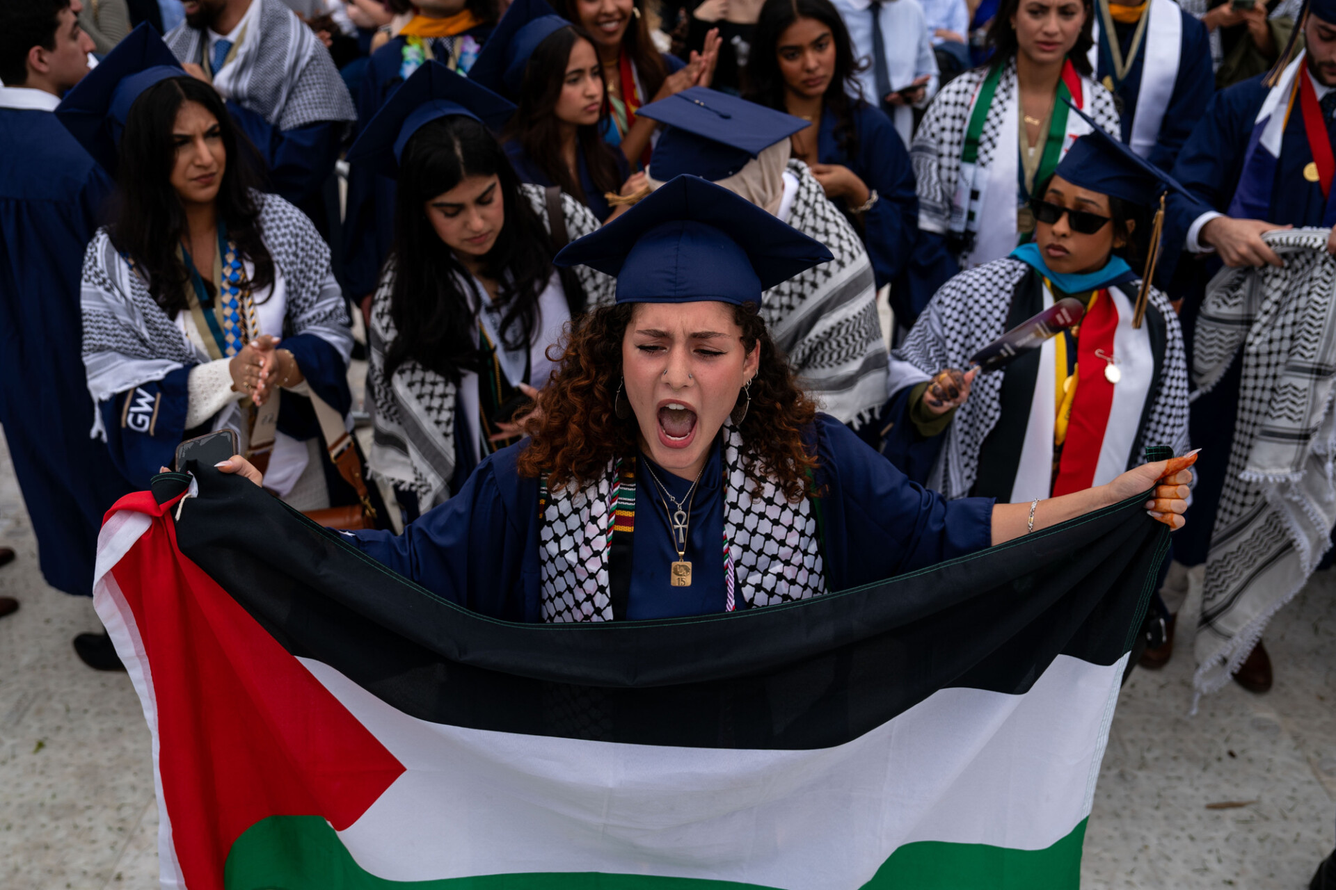 Students who 'sympathise' with Hamas may have their visas revoked. Credit: Getty