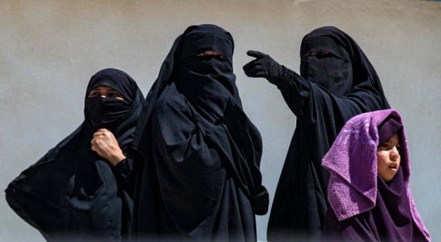 Al-Hol camp is an ISIS stronghold. Delil Souleiman/AFP via Getty Images. 