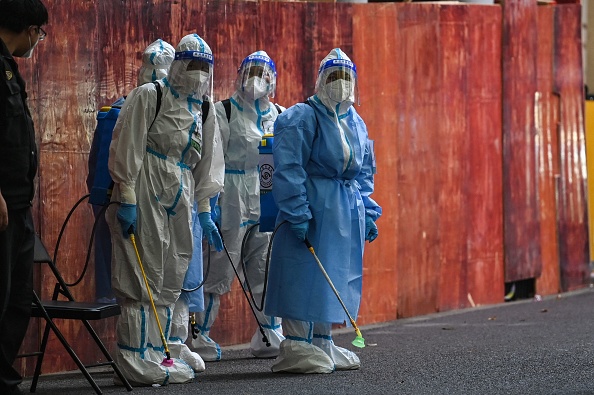 'We do know China’s dictatorship tried to cover-up the
initial outbreak, even silencing doctors who tried to warn patients,
then blocked independent investigations of its origins.' Photo by HECTOR RETAMAL/AFP via Getty Images.