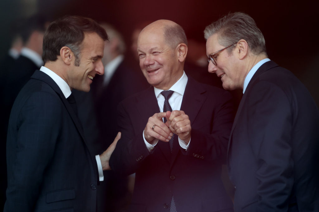 Weak men create hard times. Credit: Getty