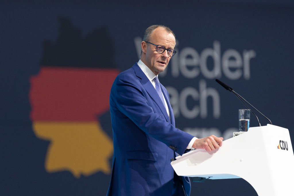CDU leader Friedrich Merz is laying the groundwork for future defeats. Credit: Getty