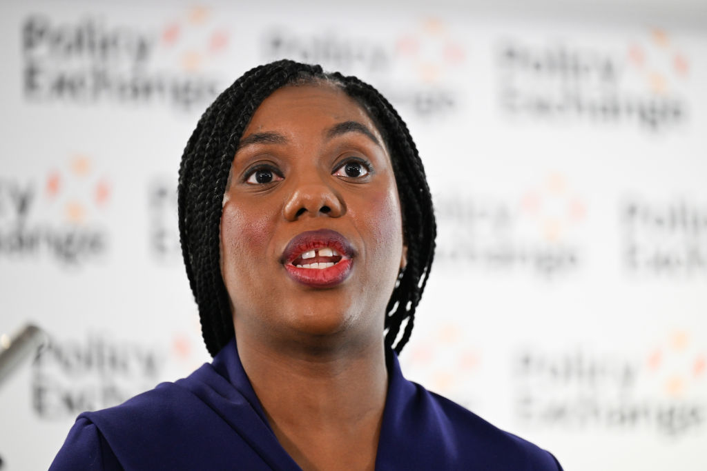 Kemi Badenoch pitched 'conservative realism' this week. Credit: Getty