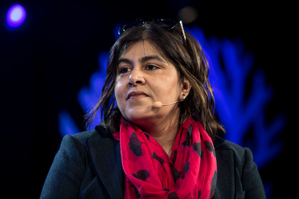 Baroness Warsi is one of the prominent British Muslims backing the British Muslim Network. Credit: Getty