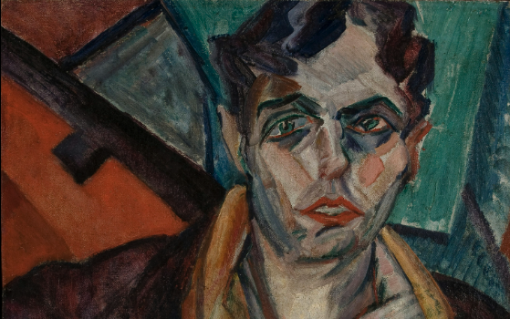 Anita Malfatti's 'Portrait of Oswald' (1925). Credit: Jaime Acioli. Anita Malfatti