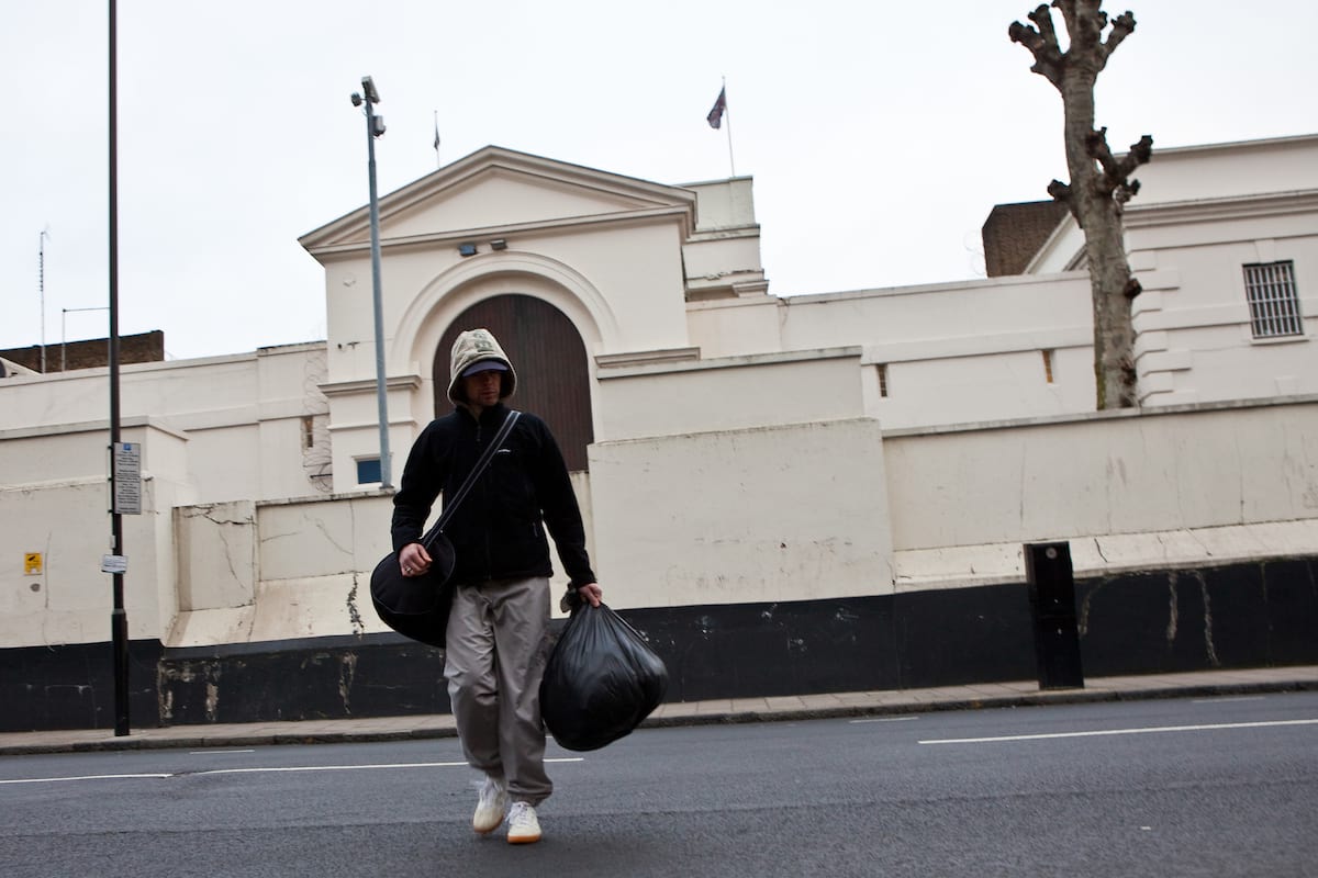 There are only 1,000 male adult places left in UK prisons. Credit: Getty