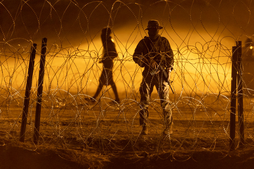 The new administration is racking up wins on the southwestern border. Credit: Getty