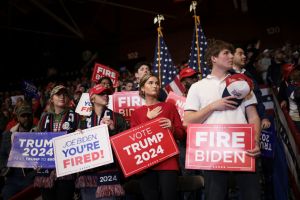 Stock market chaos is scaring off swing voters