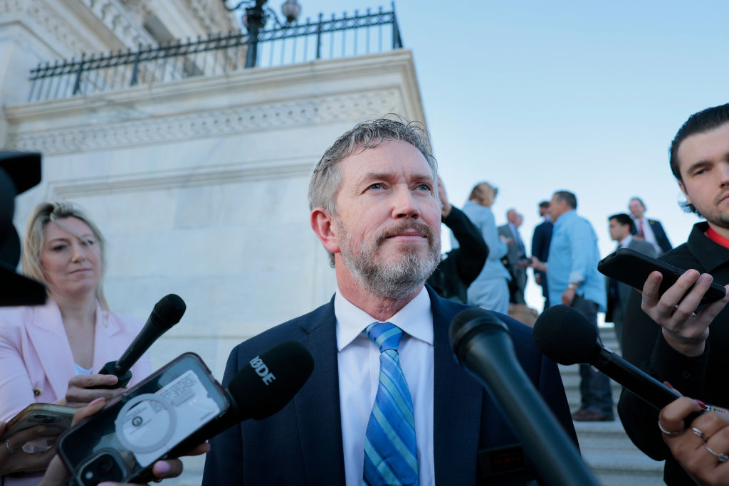 Thomas Massie is the Republicans' odd man out. Credit: Getty