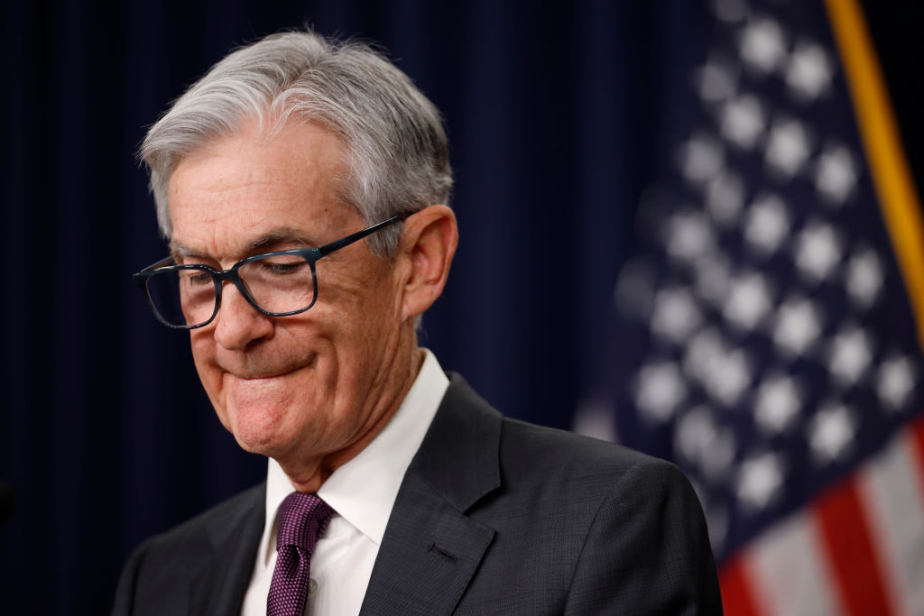 Federal Reserve Chair Jerome Powell still has much to worry about. Credit: Getty