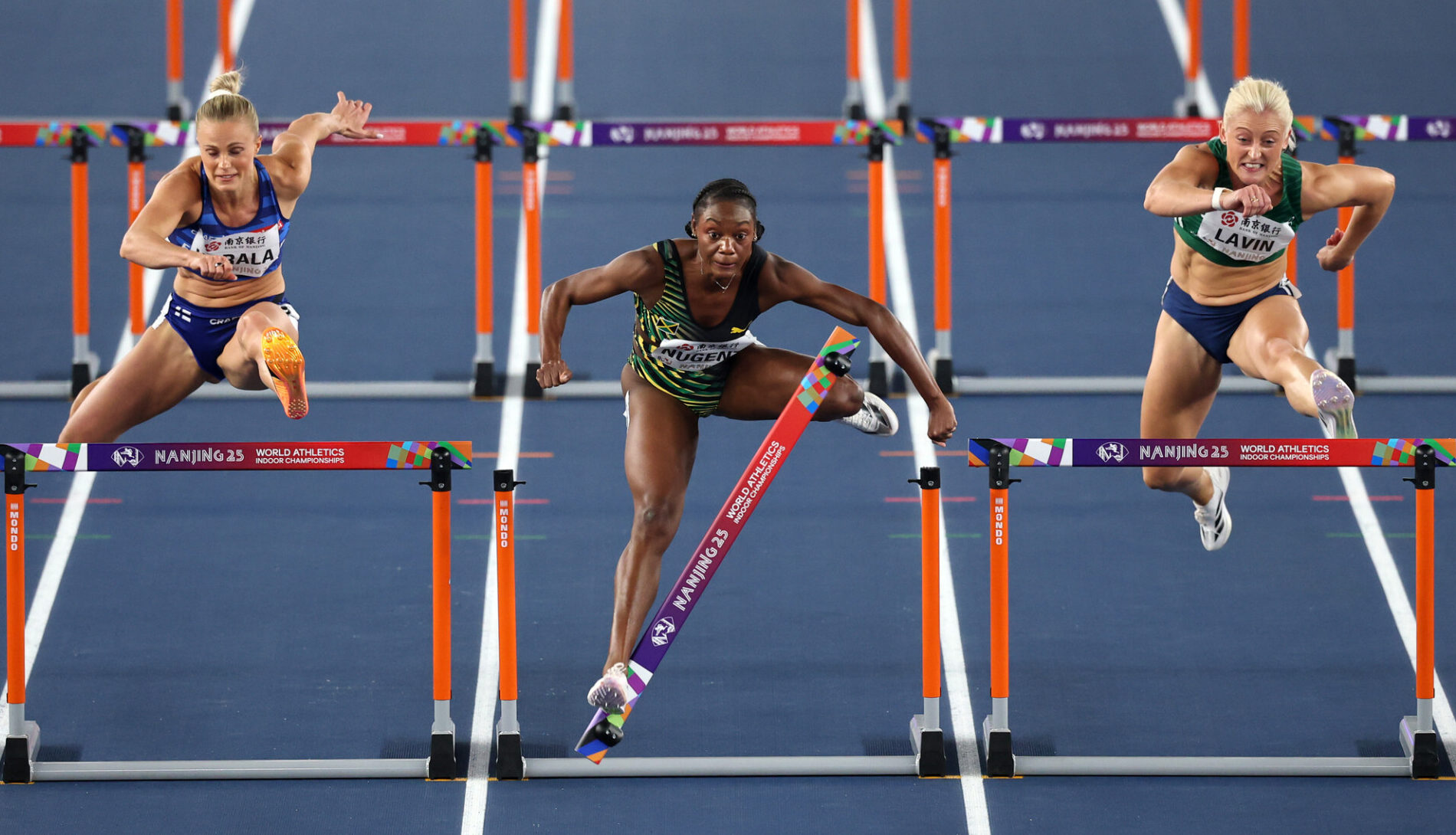 A cheek swab allows female athletes to compete on the same terms male athletes do. Credit: Getty