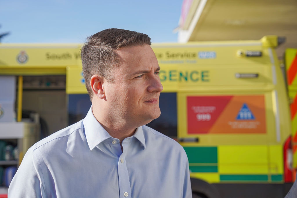 Will Wes Streeting leave hospitals short-staffed? Credit: Getty