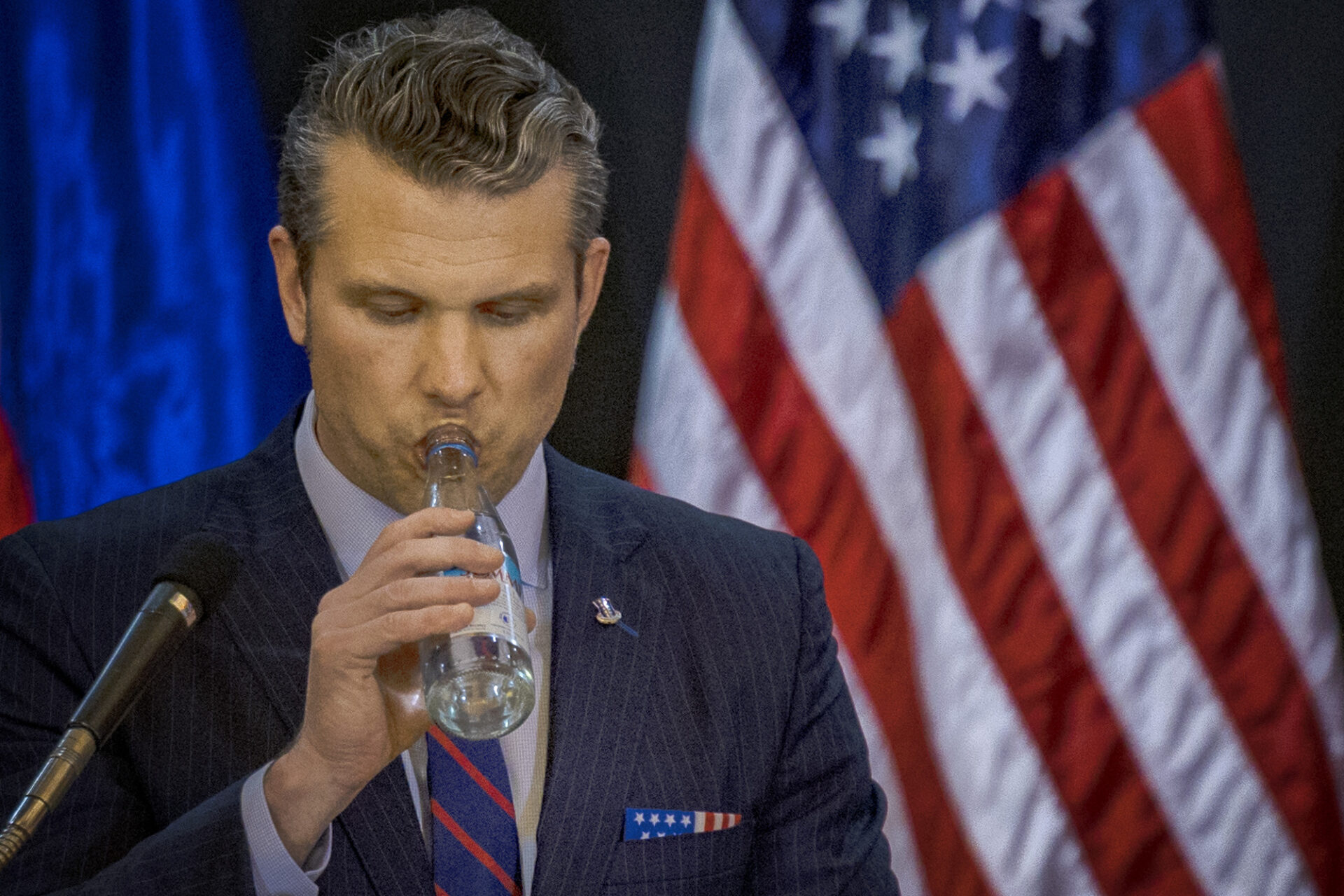 Hegseth's ideological heterogeneity reflects Trump's. Credit: Getty