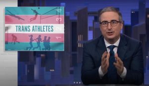 John Oliver is still in denial about trans athletes