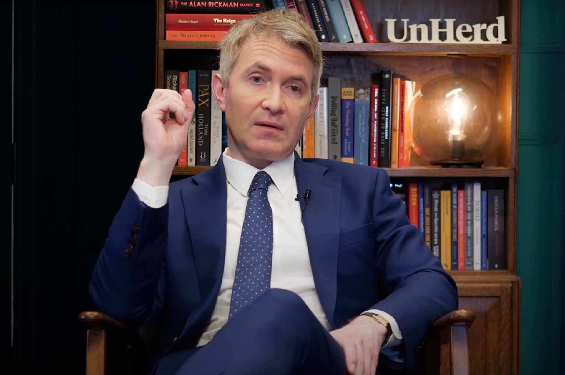 Douglas Murray speaks to UnHerd earlier this month. Credit: UnHerd