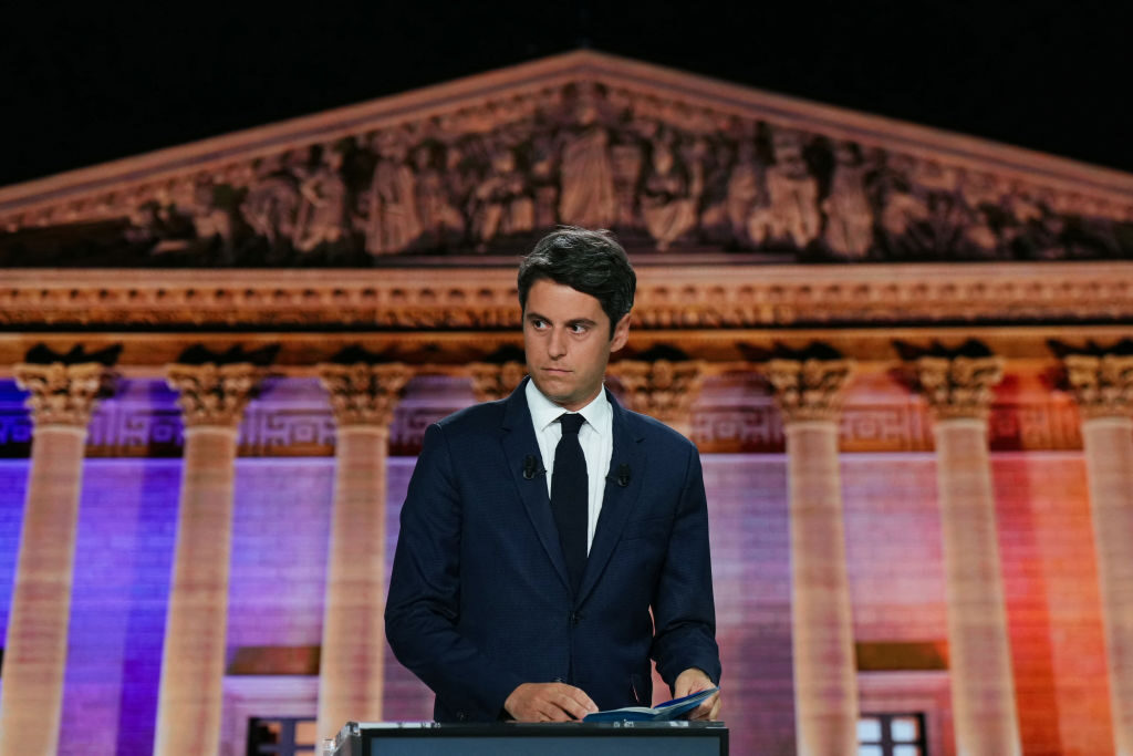 Gabriel Attal has been touted as Macron's successor. Credit: Getty