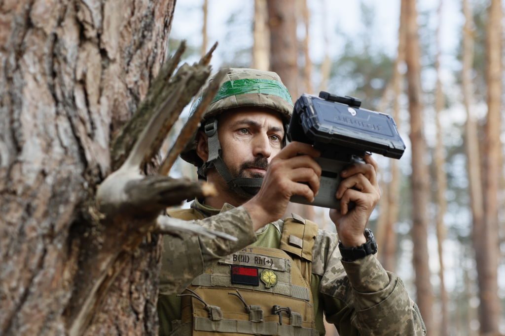 Explosive-laden drones are central to Ukrainian tactics against Russia. Credit: Getty