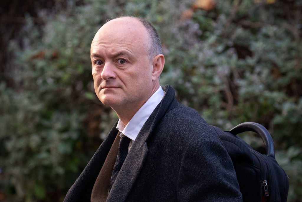 Cummings warned that Whitehall was 'in crisis'. Credit: Getty