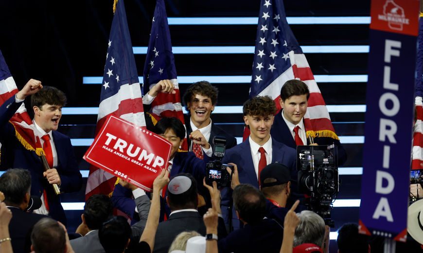 Young people have definitively moved Right on certain issues. Credit: Getty