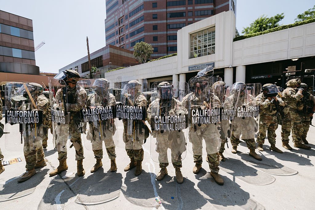 California is suing Trump for deploying National Guard troops. Credit: Getty