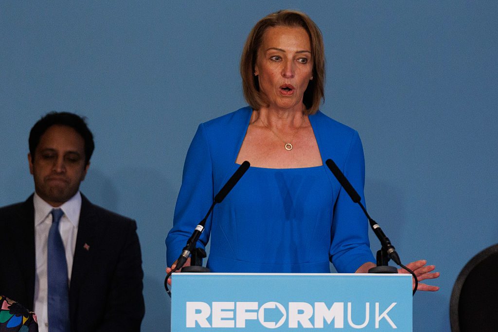 Sarah Pochin called for Starmer to ban the burka. Credit: Getty