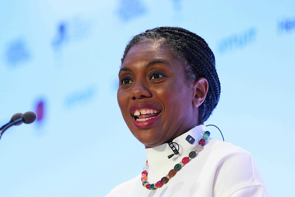 Kemi Badenoch is losing ground to Reform. Credit: Getty