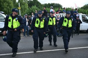 Did Essex Police ‘bus in’ counter-protesters?