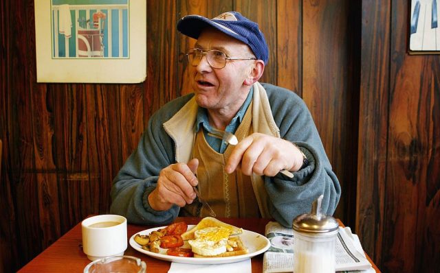 Greasy spoons are stuffed. Scott Barbour via Getty.