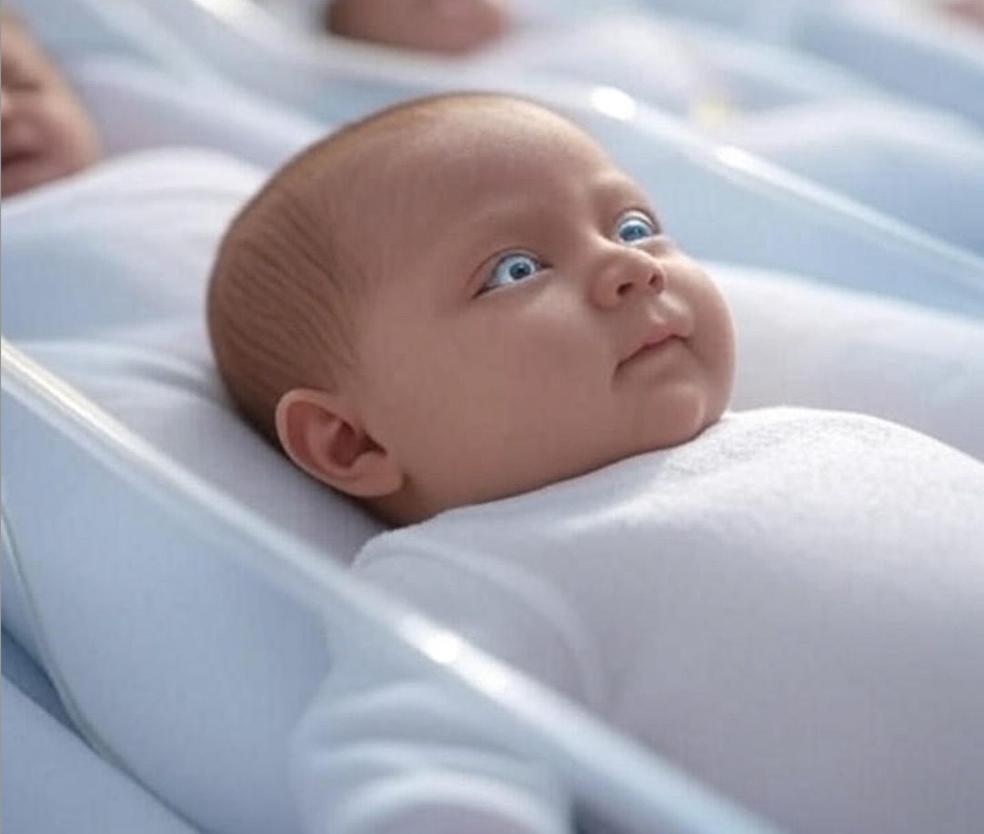 There is danger in trying to breed 'super-babies'. Credit: Grok/X