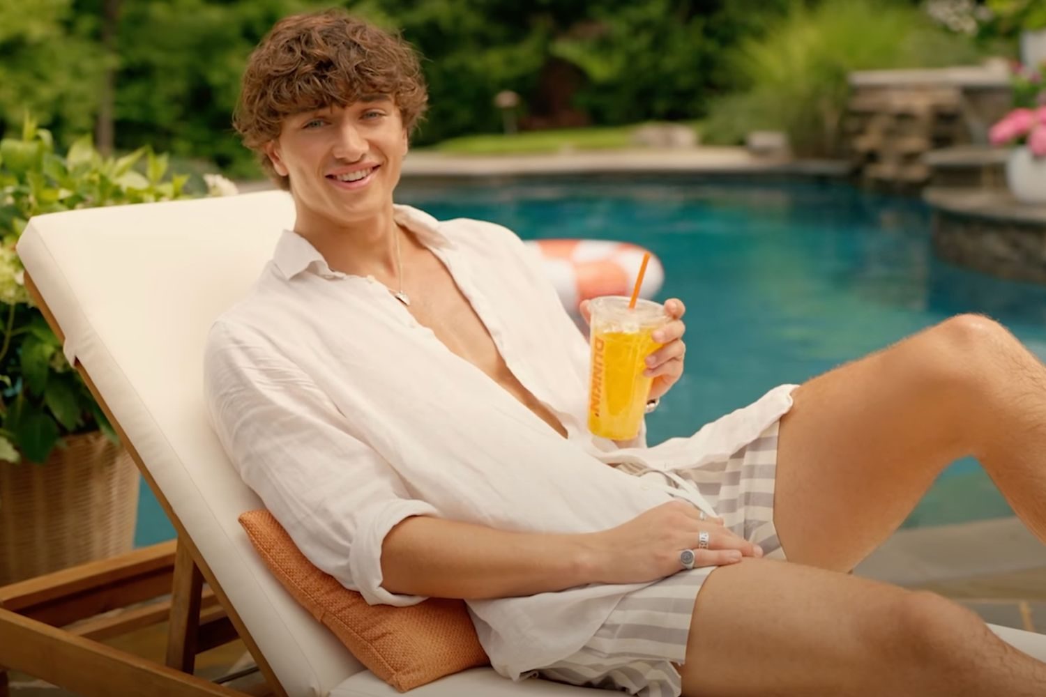 Coffee, not politics. Credit: Dunkin' Donuts

