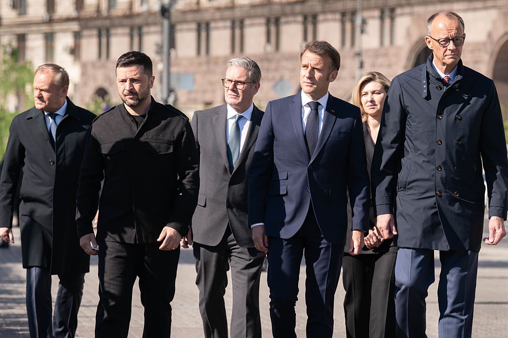The Coalition of the Willing does Reservoir Dogs. Credit: Getty