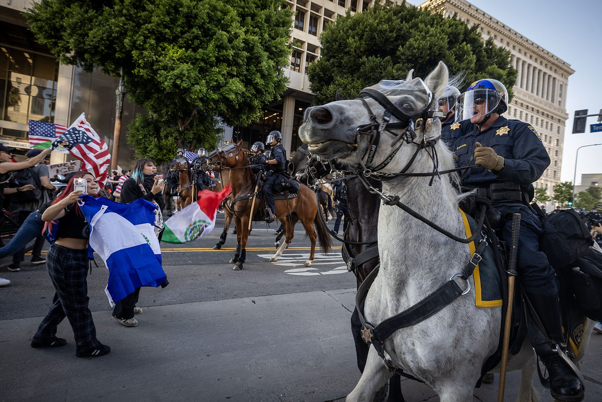 Trump has deployed the National Guard in LA and DC. Credit: Getty.