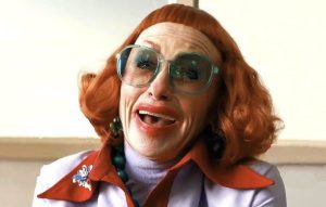 The terror of the aged woman