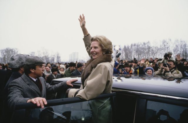 Thatcher was catnip to certain men. (Credit: Getty)