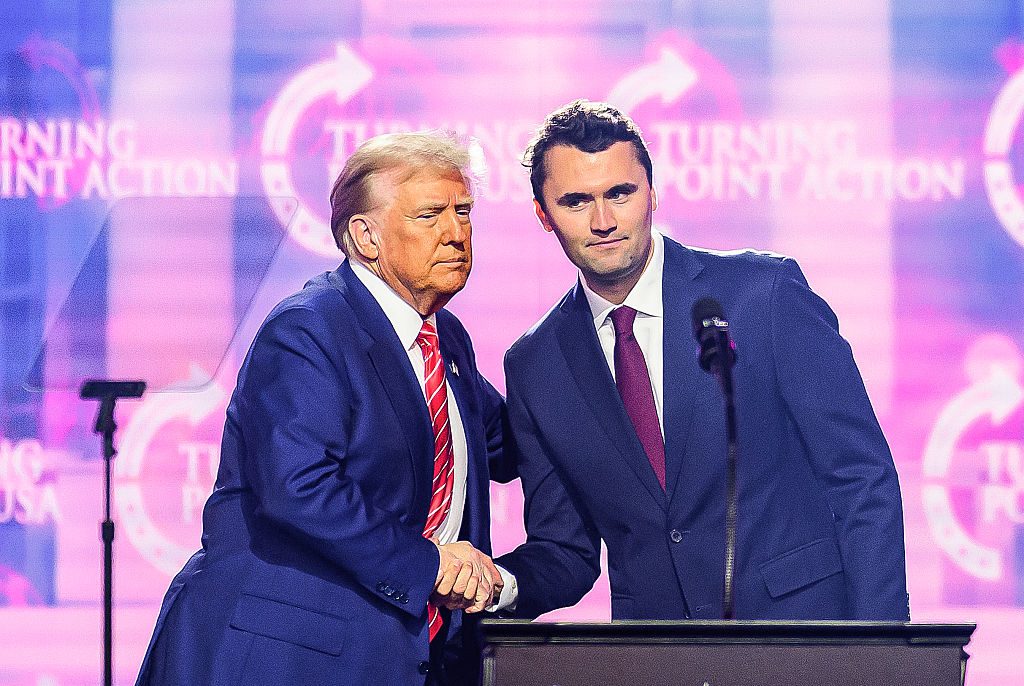 Charlie Kirk was Trump's bridge to the youth vote. Credit: Getty