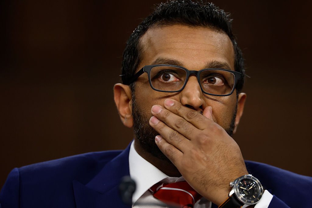 'Patel, better than most, understands that the President prizes loyalty above nearly all else.' Credit: Getty