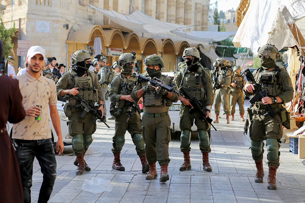 The IDF could easily be overwhelmed. Credit: Getty