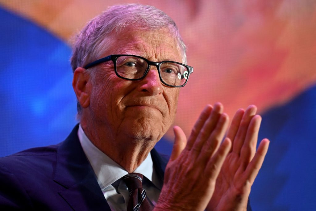 The Microsoft co-founder has softened his message. Credit: Getty