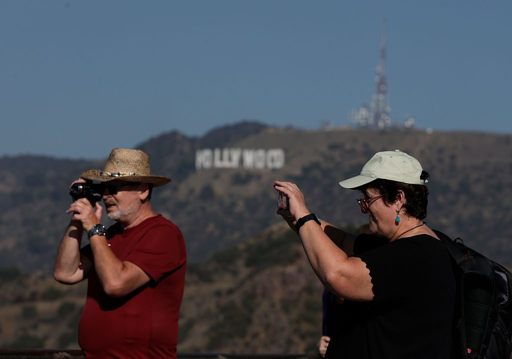 Visitors have been scared off by urban degradation in the City of Angels. Credit: Getty