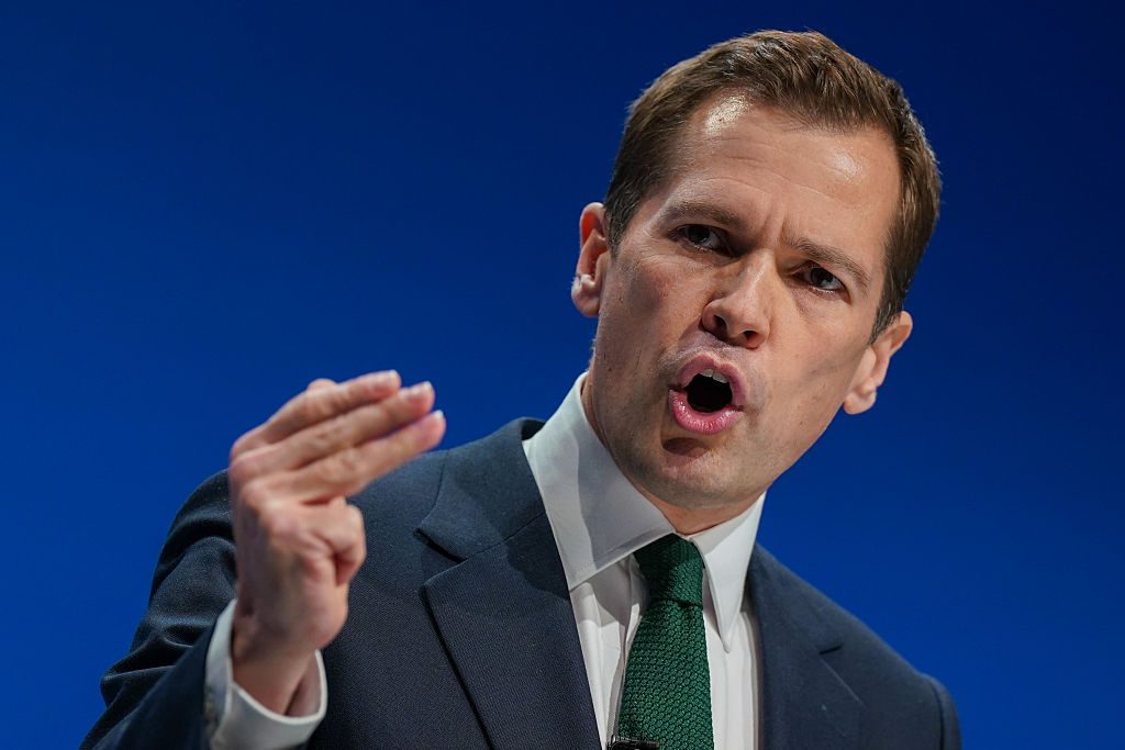 Robert Jenrick has suggested that the burqa goes against 'basic values' in the UK. Credit: Getty