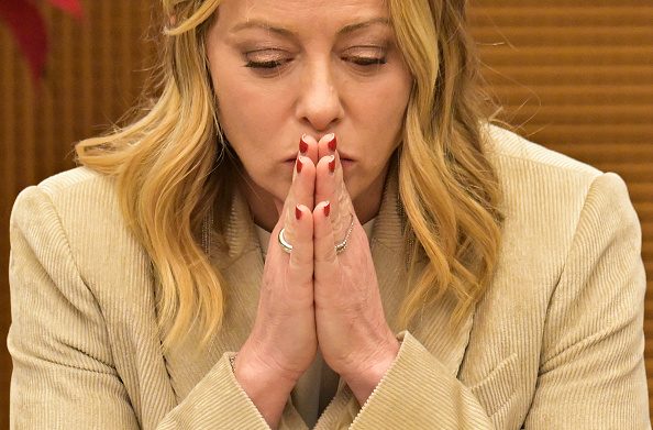 Meloni is not the first politician to mark Saint Francis Day. Photo: Andreas Solaro/Getty.