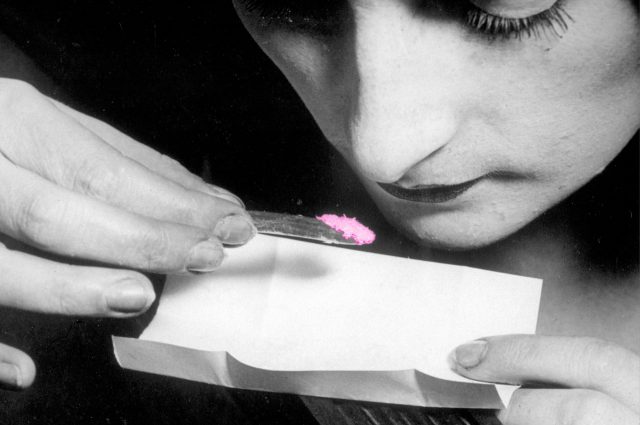 'The bright colour makes it stand out in a baggie, people post it on socials as if it’s some exotic new drug.' Photo: Jamie Tomlinson.