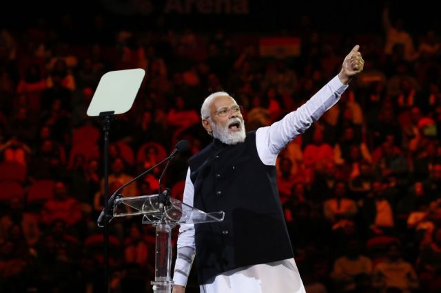 Narendra Modi dreams of a Hindu supremacist state. Lisa Maree Williams/Getty Images