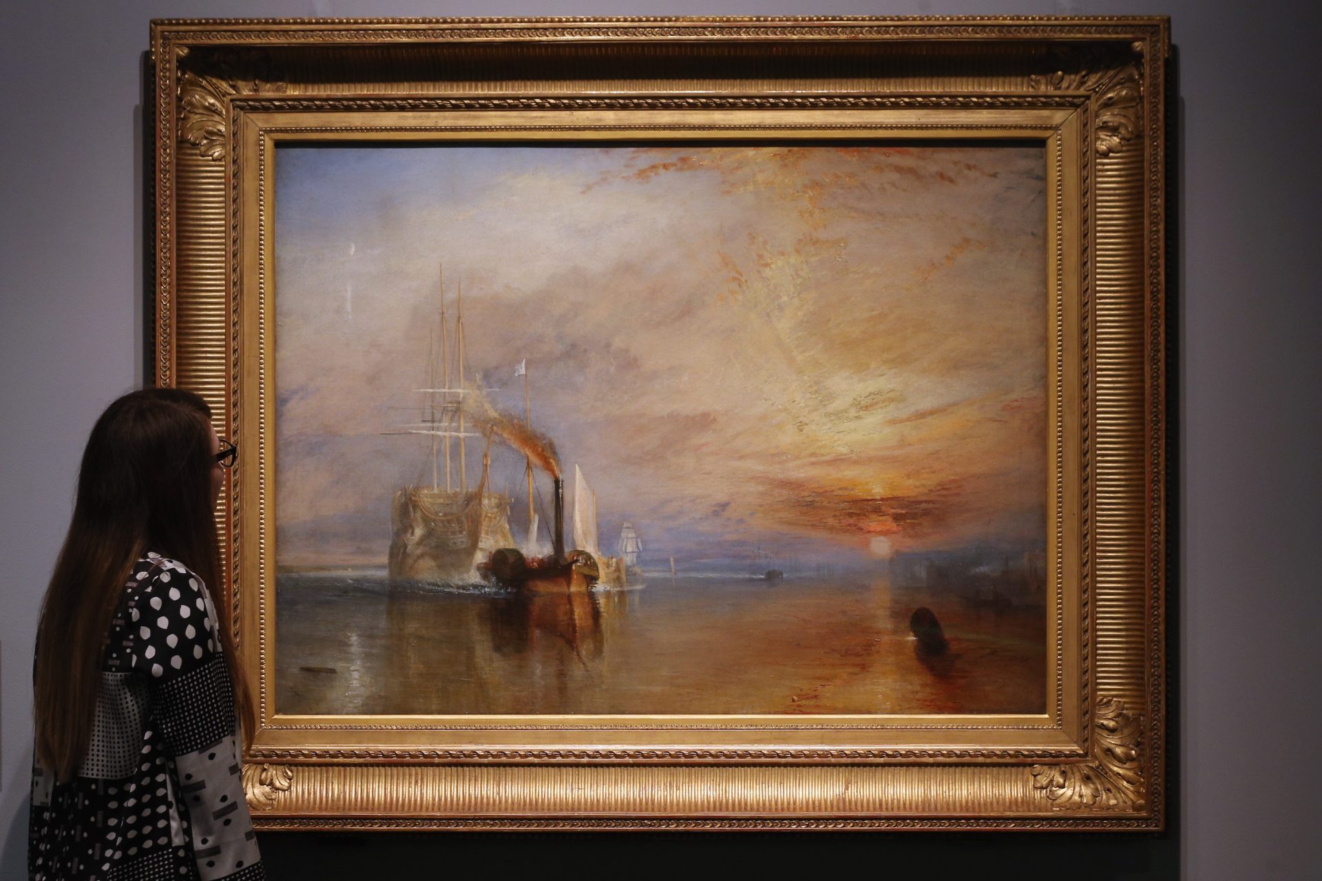 Turner's 'The Fighting Temeraire'. Credit: Oli Scarff / Getty Images
