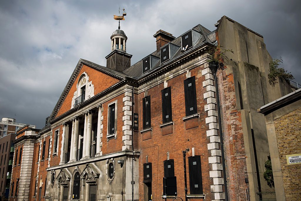 The dilapidated Haggerston Baths in East London. Credit: Getty