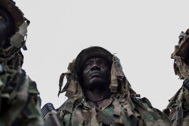 The Nigerian army has been unable to maintain the country's security. Photo by STEFAN HEUNIS / AFP