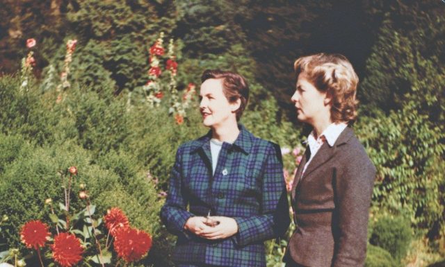 Jessica Mitford, left, was one of seven children — but the only Communist in the brood. Photo: Estates of Jessica Mitford and Esmond Romilly. 