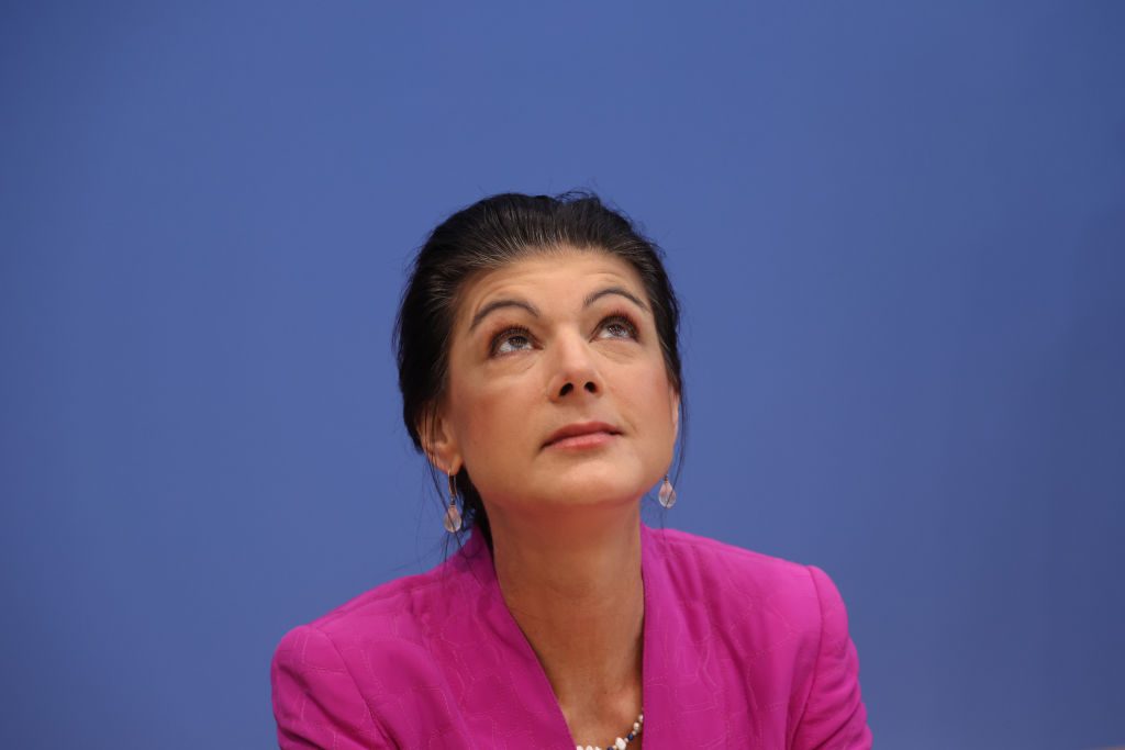 Wagenknecht’s pick-'n'-mix policies failed to convince the Gemran public. Photo: Sean Gallup/Getty.