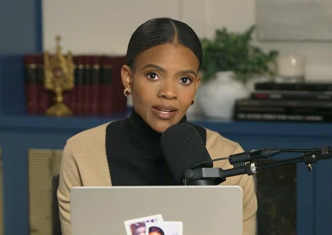 The Right-wing podcast world is in a state of paranoid, terminal conflict. Credit: Candace Owens/YouTube