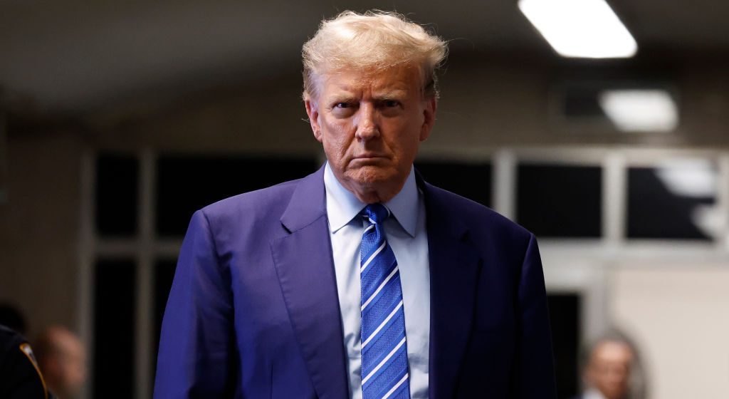 Trump relishes another legal battle. Credit: Getty