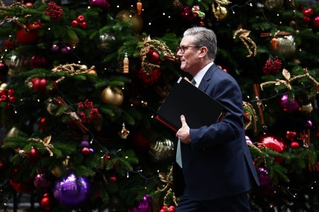 Comrade Starmer? (Credit: Henry Nicholls/AFP/Getty)